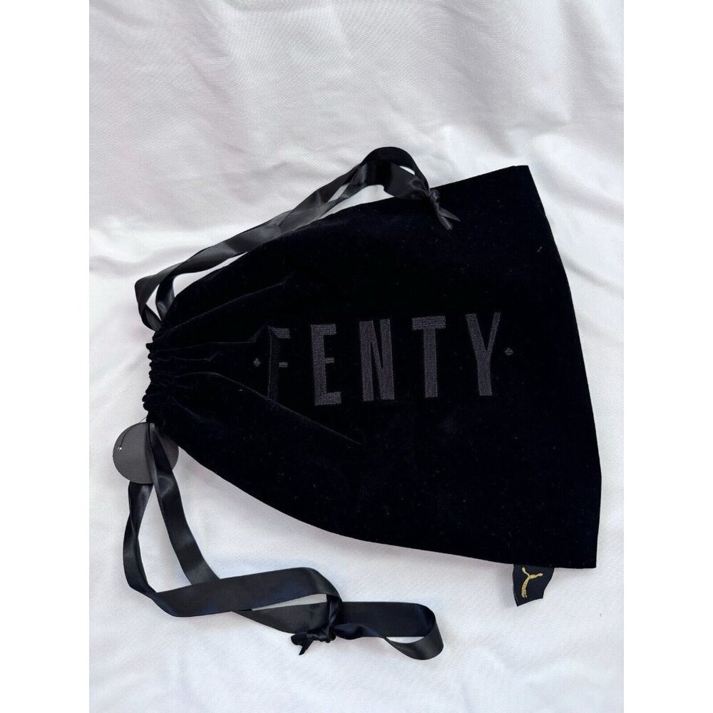 Fenty Dust Bag Storage Drawstring Black 15.5" X 14"